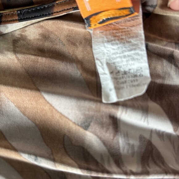 Vintage Votique Los Angeles Romper womens M Animal Print V Neck Indie Sleaze Y2K - Picture 3 of 16